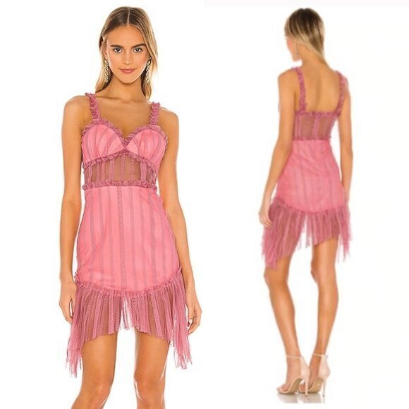 NBD Dresses & Skirts - NBD Ahlani Mini Dress - Blush Pink